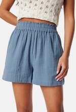 VILA Vilania High Waist shorts Cornflower blue 38