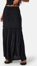 VILA Vimesa High Waist long skirt Black 34