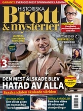 Tidningen Historiska Brott & Mysterier 4 nummer