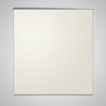 vidaXL Rullegardin Blackout 80 x 230 cm Off White