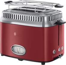 Russell Hobbs Retro Red Brødrister - Rød