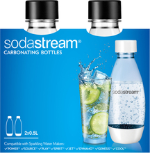 Sodastream Fuse Black 2x0,5l Kolsyremaskin