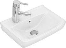Spira Square Håndvask 41,5 Cm I Med Hanehul Til Venstre Håndvaske