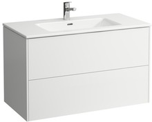 Base Møbelpakke Med Skuffer Og Pro-s Slim Håndvask I Badeværelsesmøbler