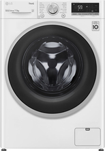 LG F2dv507n1ws Vaske-tørremaskine - Hvid