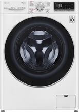 LG F4dv710s1we Vaske-tørremaskine - Hvid