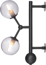 Halo Design Atom Væglampe Smoke 2xg9