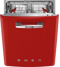 Smeg STFABRD3 Opvaskemaskine - Rød