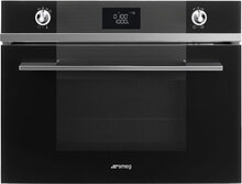 Smeg Sf4102mcn Kombiovn - Svart/glass