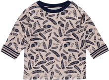 Sense Organics Boys Longsleeve Felix fjer og striber