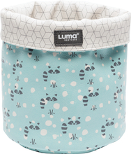 Luma® Babycare Care Basket Design: Racoon Mint small