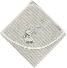 Sterntaler Hættehåndklæde Stanley grå 100 x 100 cm