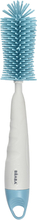 BEABA Flaskebørste med silikonehårbørster blå / grå