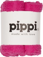 Pippi Vaskeklude 4-pak pink