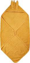 Pippi Håndklæde med hætte Mineral Yellow 83 x 83 cm