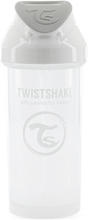 TWIST SHAKE Halmflaske Halmkop 360 ml 6+ måneder pastelhvid