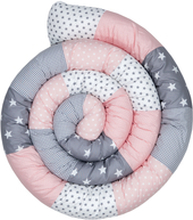 Ullenboom Babyseng Snake Pink Grey 400 cm