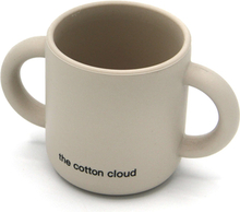 The Cotton Cloud Silikone drikkekop Sand