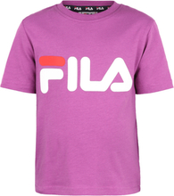 Fila T-shirt til børn Lea purple kaktus flower