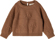 Lil'Atelier strikket sweater Nbfrubina Woodsmoke