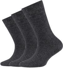 Camano sokker anthracite 3-pack økologisk cotton