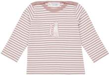 Sense Organics Langærmet skjorte, rose stripes