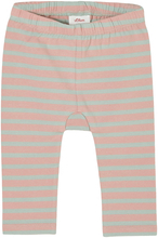 s. Olive r Leggings light pink stripes
