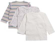 Hust & Claire langærmede skjorter Alda White sand 3-pack