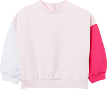 OVS Sweatshirt Block Color Pink Lady