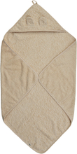 pippi Badehåndklæde med hætte Sand shell 83 x 83 cm