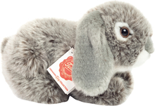 Teddy HERMANN ® Ram kanin grå, 18 cm