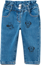 OVS Jeansbukser Girl Minnie Mouse blå