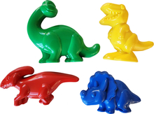 Gowi Dinosaur figurer - sæt med 4 i et net