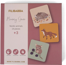 Filibabba Memory Spil - Nordic Animal World