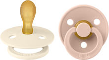 BIBS® Sutteflaske Colour Symmetrisk sutteflaske Ivory & Blush 6-18 måneder, 2 stk.
