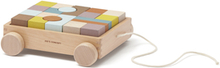 Kids Concept ® Vogn med træklodser Neo farvet
