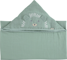Sterntaler Håndklæde med hætte pindsvin grøn