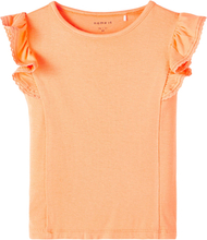 name it T-shirt Nmfjulia Mock Orange