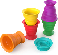 Baby Einstein Stack & Squish Cups™ sensorisk stablelegetøj