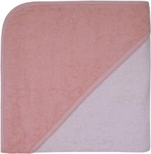 WÖRNER SÜDFRTTIER badehåndklæde med hætte laks rosa-erica