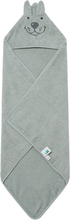 kindsgard Badehåndklæde med hætte torvselyg mint