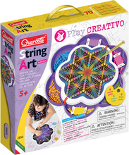 Quercetti String Art Mandala Play Creativo - kreativ tegning med snore