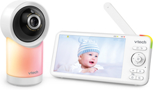 vtech ® Video-babyalarm RM 5766 Connect med 5 HD LCD-skærm, WiFi og pan-tilt-zoom-kamera