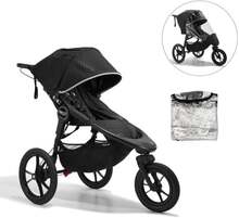 baby jogger Summit X3 sportsvogn i Mid night Black inklusive vejrbeskyttelse