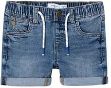 name it Jeans shorts Nmmryan Medium Blå denim