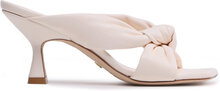 Sandaler och Slip-ons Stuart Weitzman Playa 75 Knot Sandal S7073 Beige