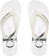 Tåsandaler Calvin Klein Jeans Beach Sandal Monogram Tpu YM0YM00838 Vit