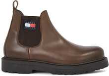 Boots Tommy Jeans Tjm Napa Leather EM0EM01254 Brun