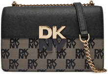 Handväska DKNY Echo Sm Chain Flap R423YE31 Svart