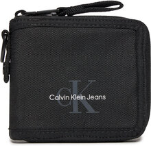 Liten herrplånbok Calvin Klein Jeans Sport Essentials Compact Zip Ut K50K510774 Svart